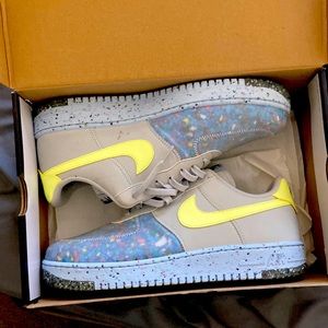 Nike Air Force crater